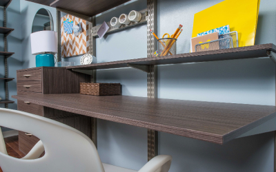 A Stylish and Functional Addition to Your Workspace: Built In Home Office Cabinets Near Las Vegas